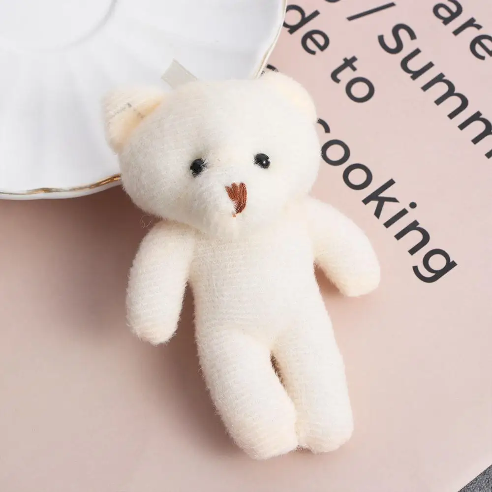 

12 см милый мини плюшевый медведь Маленькая подвеска бриллиантовые медведи кукла украшение для дома мягкая игрушка-животное для детей подарок для девочек