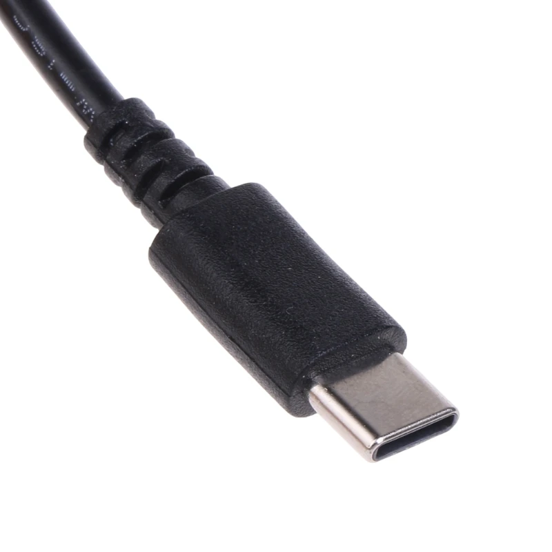 Преобразователь USBC в 5 5x2 1 мм USB-линия понижения мощности 9 В 12 15 20