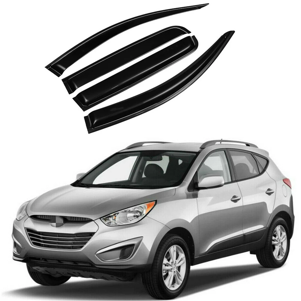 

For Hyundai IX35 2010 2011 2012 2013 2014 2015 Window Visor Rain Guard Weather Shield Wind Deflector Slim Trim Awning Shelter
