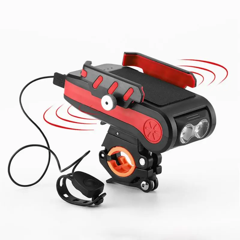 

4000mAh T6LED Bicycle Light 550LM USB Rechargeable Waterproof MTB Mountain Road Bike Front Lamp Cycling Flashlight 130DB Speaker