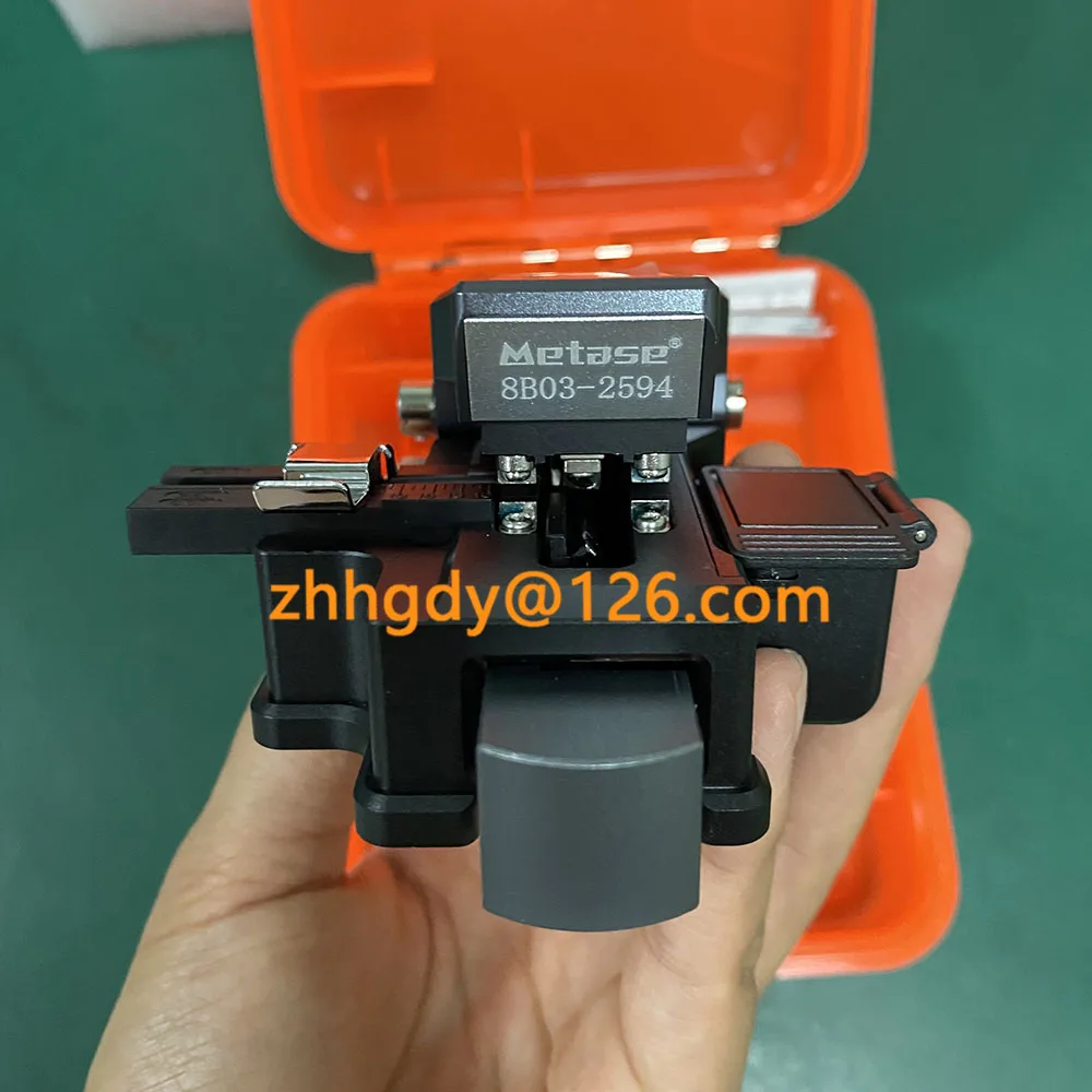 MT-08 Optical Fiber Cleaver High-Precision Fiber Cutter Push-Type Cutting Knife Tool Replacement of CT-30 Fiber Cleaver