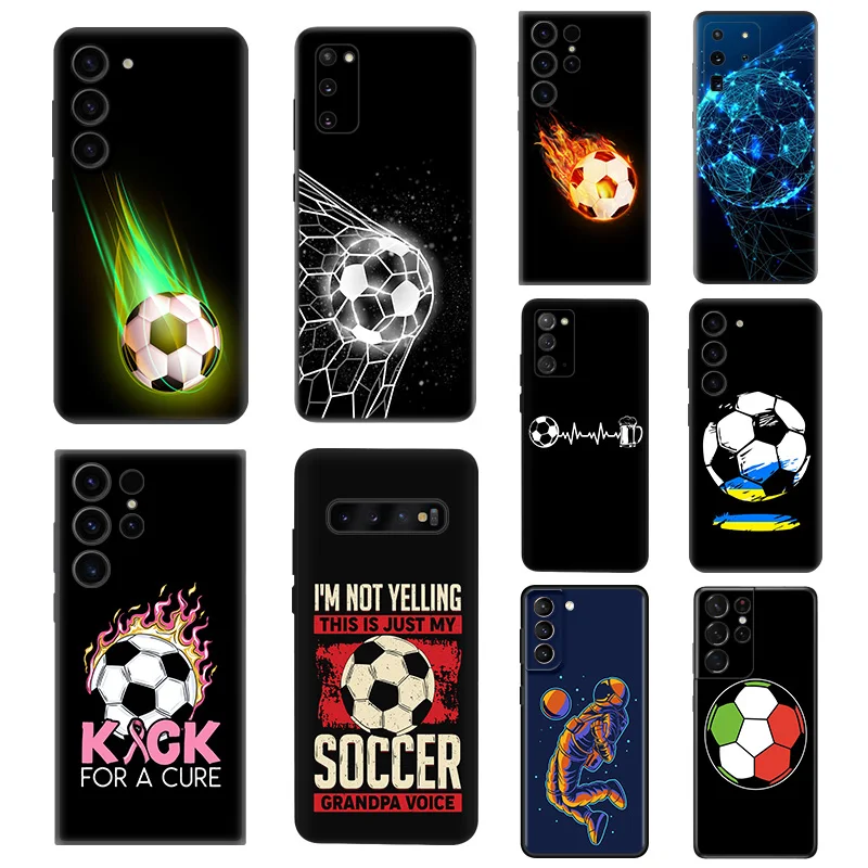 

Силиконовые чехлы для телефонов Samsung Galaxy S23 Ultra S22 S21 S20 FE Plus Note 20 10 9 8 S10