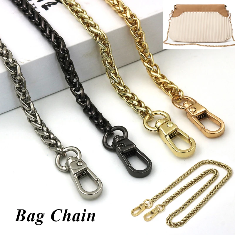 

Durable Shoulder Bag Chains Solid Color Bag Belt Stylish Simplicity Lantern Chain All-match Chain Unisex Fashion Bag Accessories