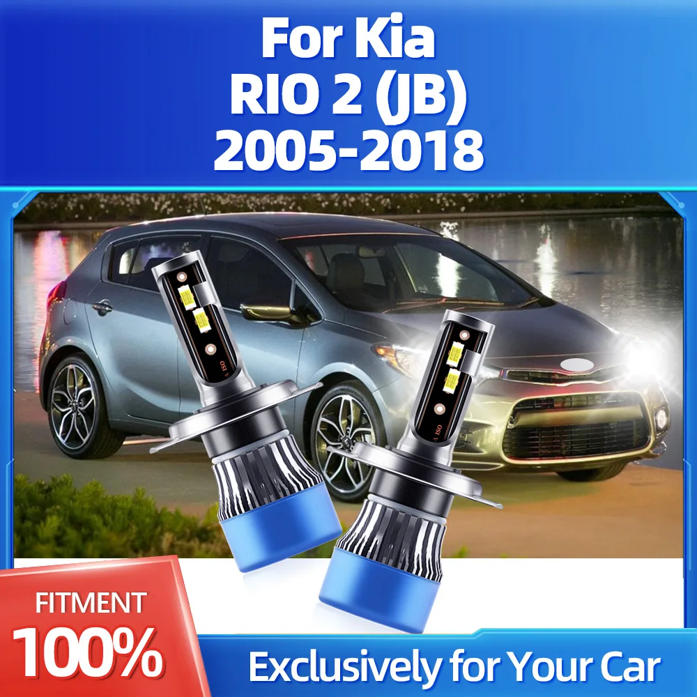 Фары головного света для Kia RIO 2 (JB) 2005 2006 2007 2008 2009 2010 2011 2012 2013 2014 2018 16- шт.