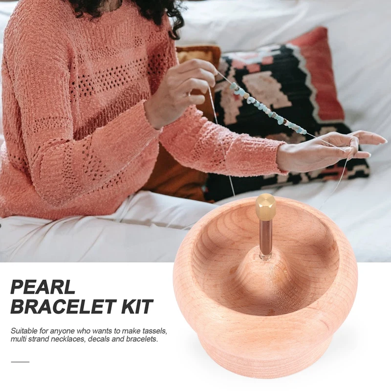 Рукоделие изготовление бисера Искусственный драгоценный камень деревянная