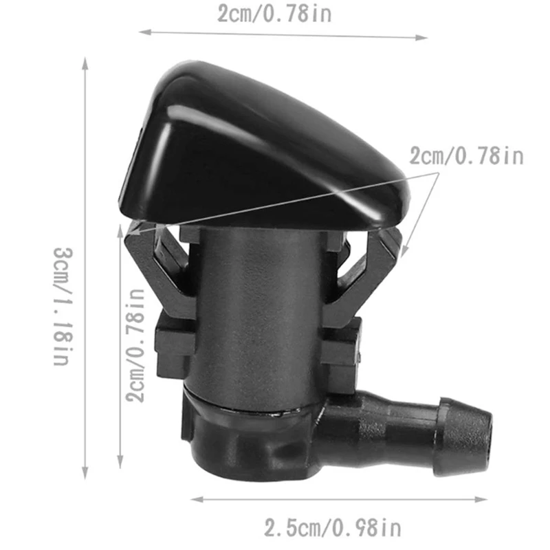 Форсунка стеклоочистителя для Jeep Grand Cherokee 2005-2010 Chevrolet 2005-2013 55079049AA 55157323AA