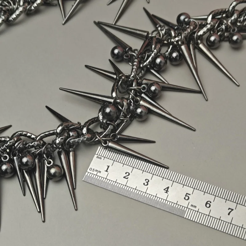 Цепочка для ключей в стиле панк/хип-хоп металлическая Байкерская цепь брюк с