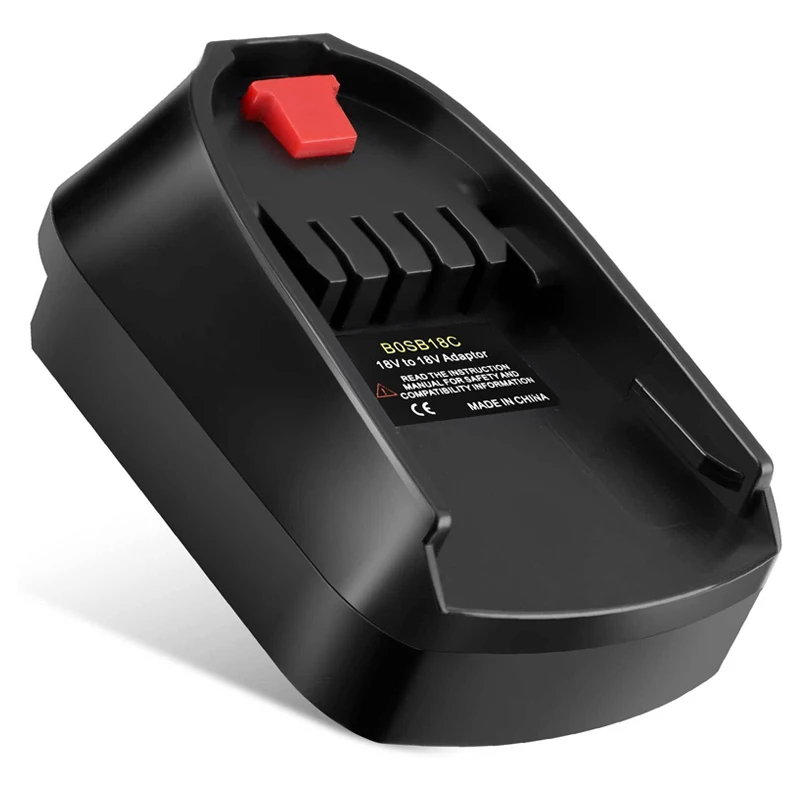 

Адаптер для аккумулятора Bosch 18 в, литий-ионная батарея BAT618 on, домашняя литиевая электрическая мощность, семейный адаптер 18 в, зеленый, синий