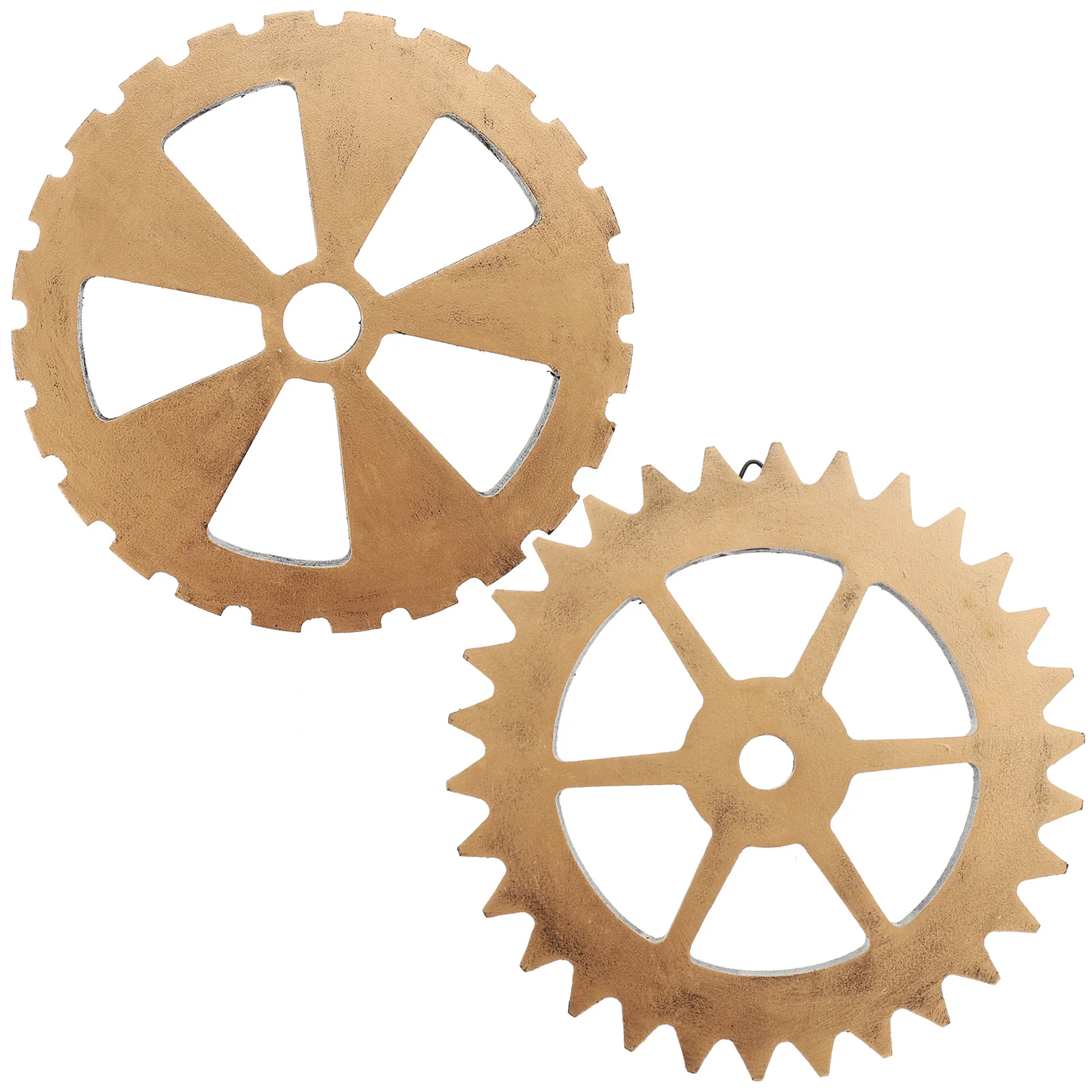 

Wall Gear Decor Industrialsteampunk Wooden Vintageornament Gears Wheel Retro Craftsdecortion Decorations Bar Decoration