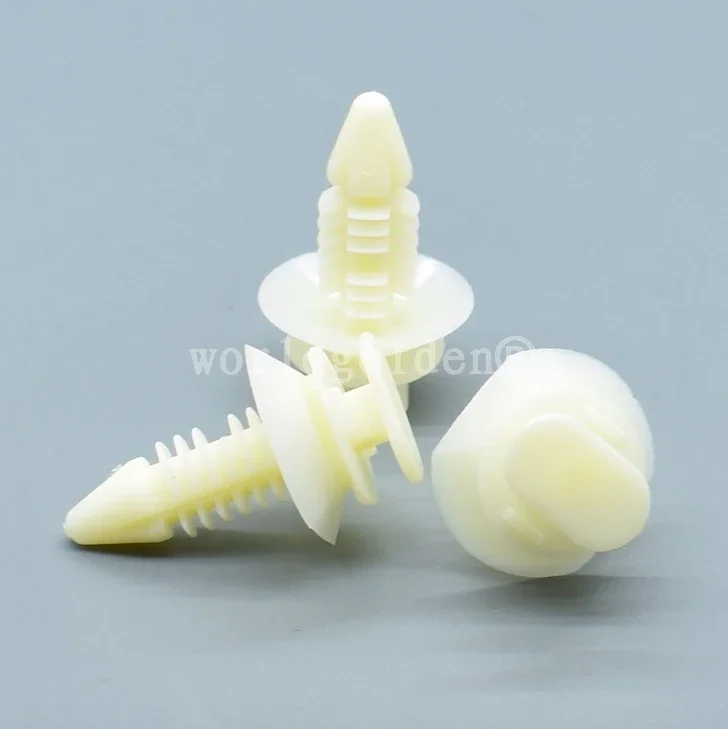 worldgolden 100 шт. автозастежки фиксатор обшивки панели для GM 15545202 15607165 15612948 15953247