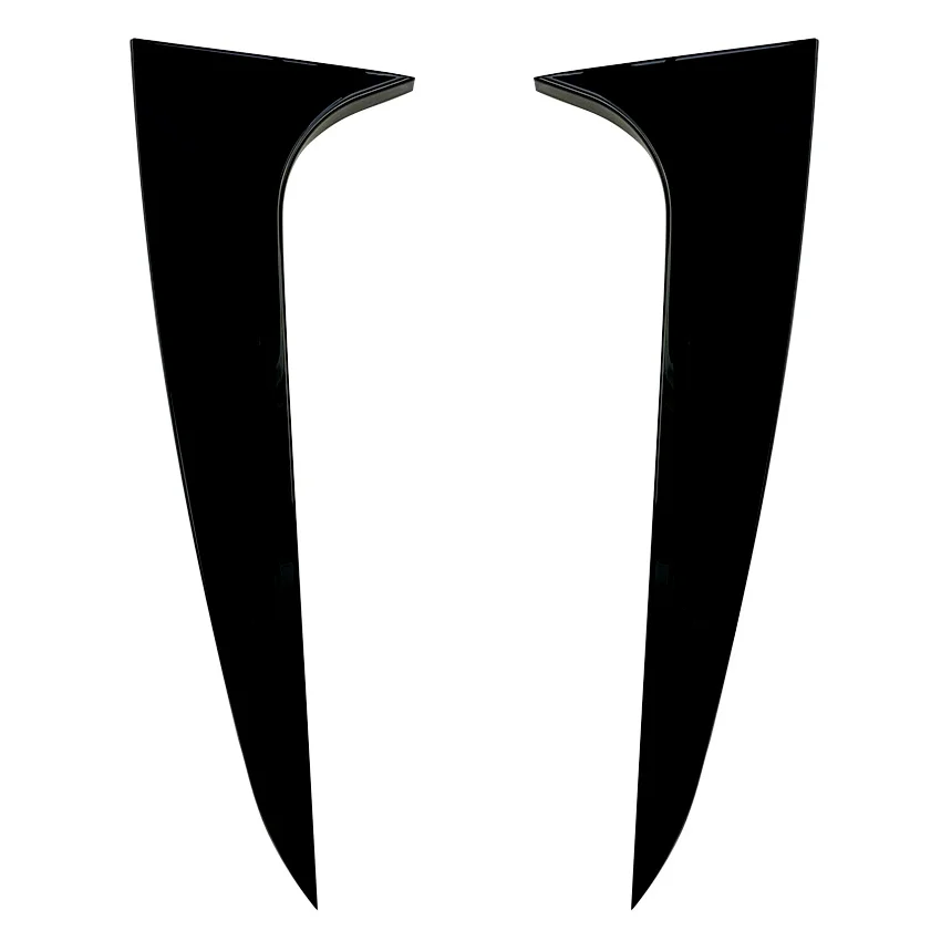 

Боковой спойлер для заднего стекла, 1 пара, глянцевый черный, подходит для BMW X4 G02 2019 2020 2021 2022