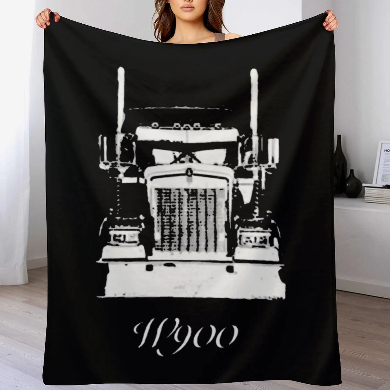 Kenworth W900 Гриль с видом изношенного цвета одеяло для детского одеяла роскошные