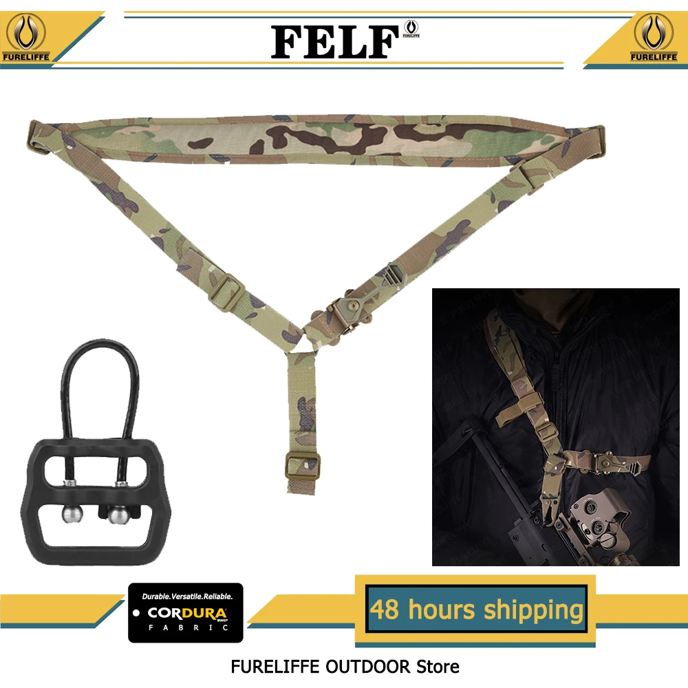 

Single Point Outdoor Tactical Rifle Sling Gun Strap Quick Adjustment Quick Draw Combat Shooting Gun Carrier Hunting Accessories