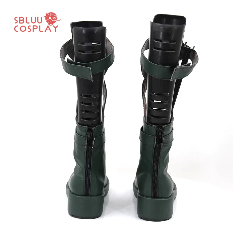 SBluuCosplay Обувь для косплея в стиле аниме Mu Сапоги на заказ