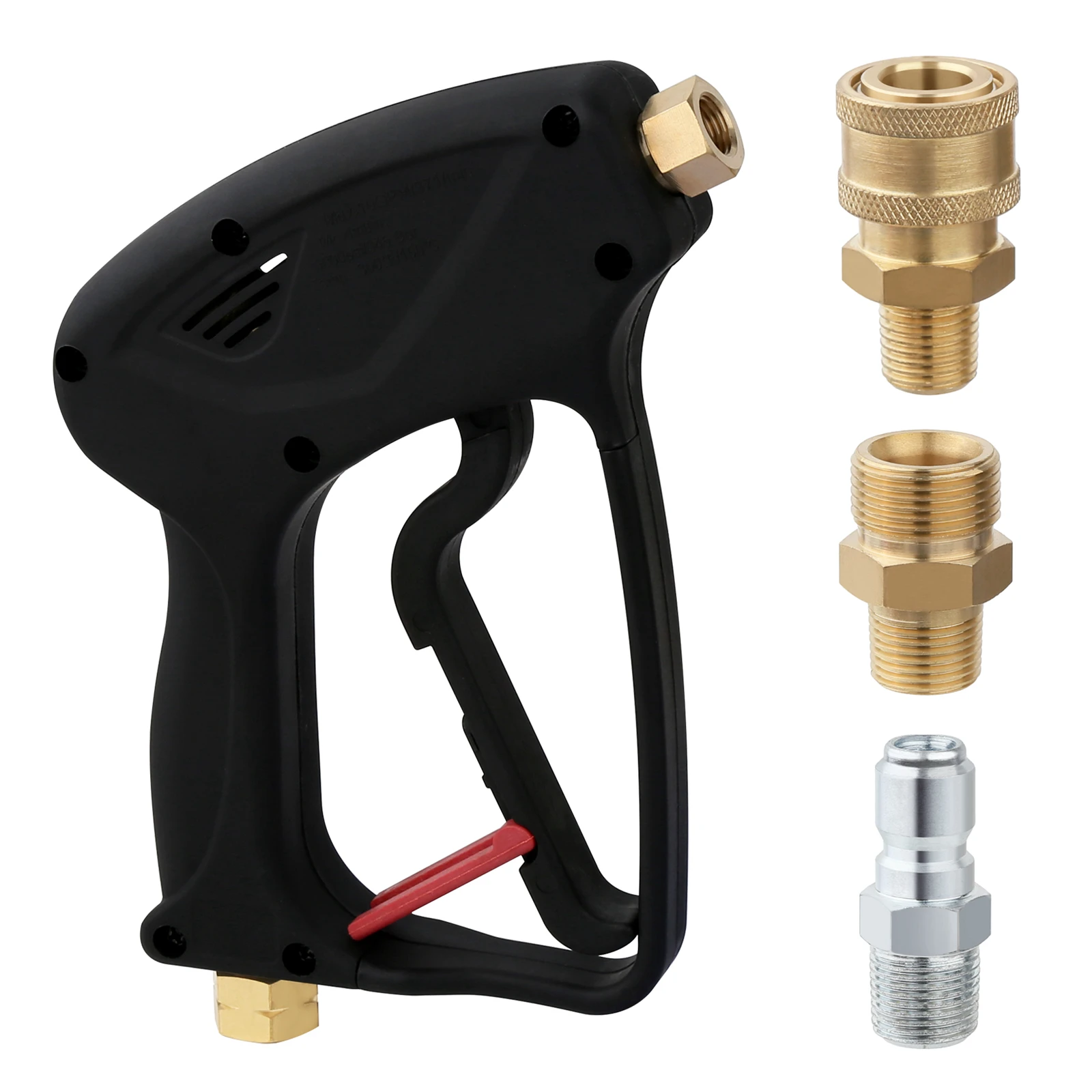 ThunderWash 5000Psi Pressure Washer Short Gun, 3/8" Swivel U