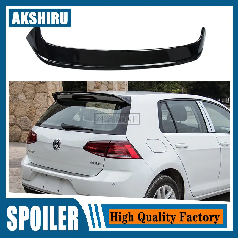 

Спойлер для Volkswagen VW Golf 7 2014-2019 автомобильный Неокрашенный спойлер из АБС-пластика праймер цвет задний Багажник крыло багажника