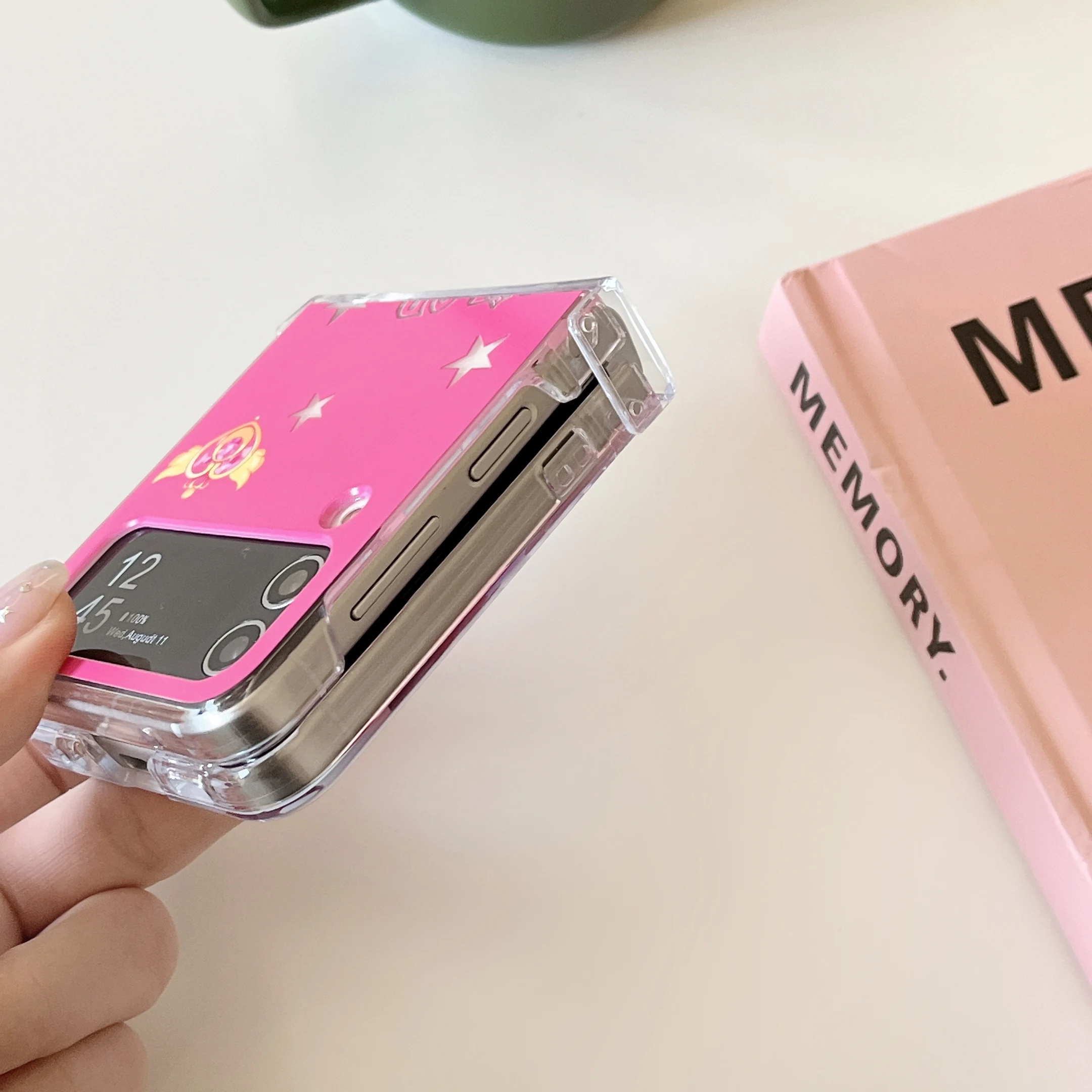 Чехол с рисунком девушки из мультфильма подходит для Samsung Galaxyz Z Flip 6 чехол