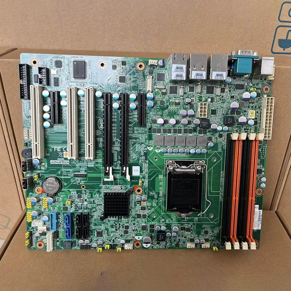 Для Advantech Industrial материнская плата 4 Gigabit Ethernet порты Exon E3 V2 ASMB-782G4-00A1E