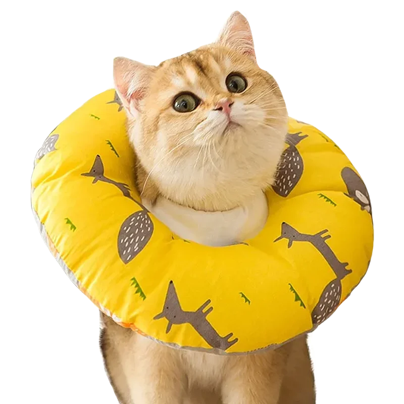 Регулируемый защитный ошейник для собак после стерилизации