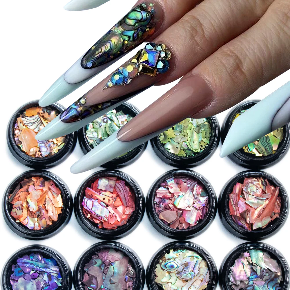 1 баночка текстура морской ракушки тонкая морская Морская ракушка кусочки для