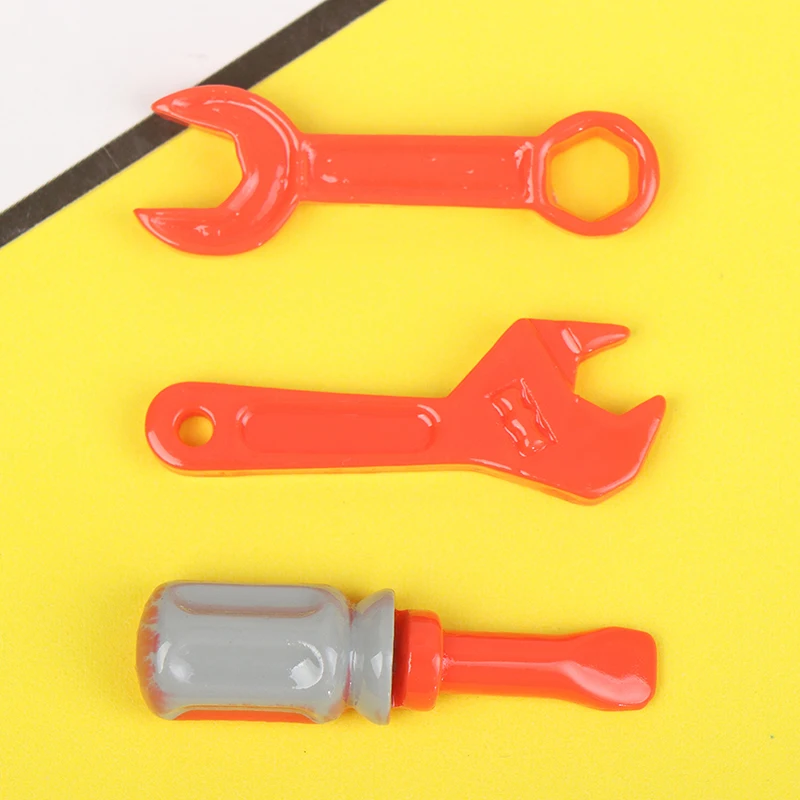 

Милый миниатюрный набор для ремонта кукольного домика, аксессуары, гаечный ключ, инструмент для украшения кукольного дома