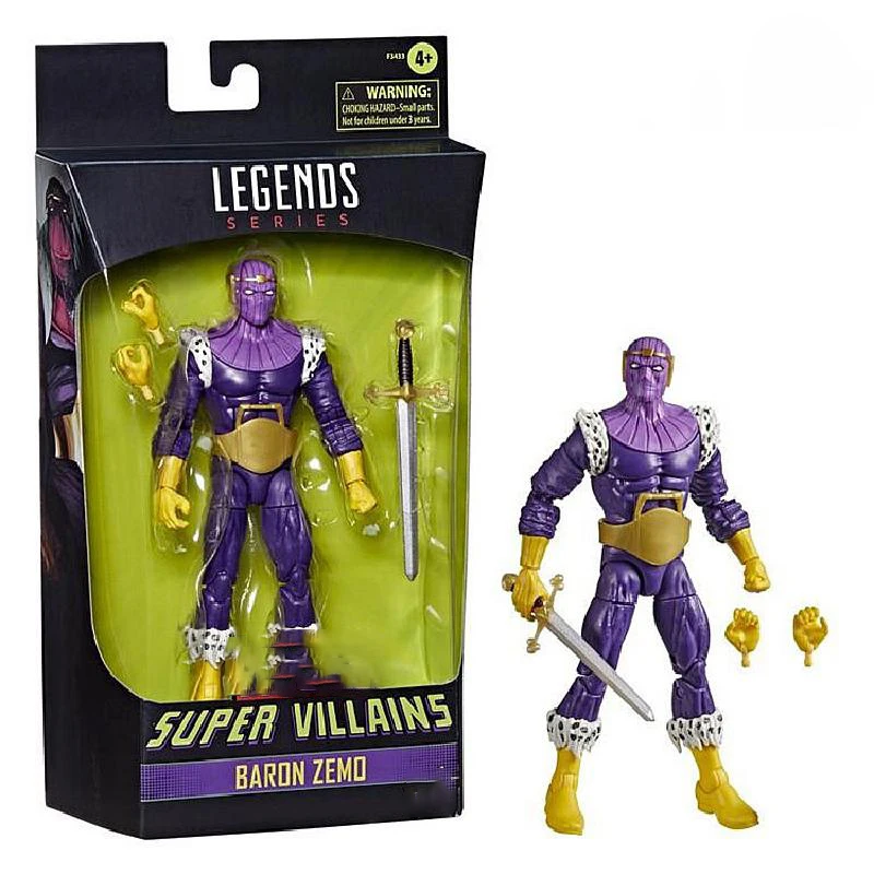 

Disney Action Figure Toys The Avengers Captain America Comics Baron Zemo Figurine 6 Inch Collection Model Gifts for Boy Children
