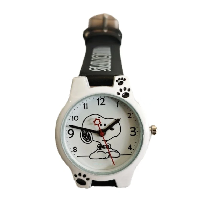 

New Cute Cartoon Dog Kids Watch Fashion Waterproof Quartz Watch for Girl Boy Children Wristwatch Women PU Strap Puppy Clock Gift