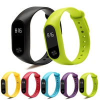 wristband for xiaomi mi band 2 colorful fashion sport silicone bracelet replaceable strap for mi band 2 smartwatch accessories