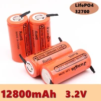 2022 high capacity 3 2v 32700 12800mah lifepo4 battery 12 8ah 50a continuous discharge maximum high power batterynickel sheets
