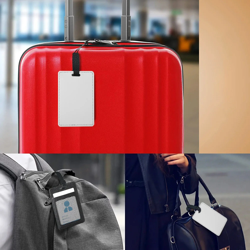 Портативная Персонализированная бирка для багажа из полиуретана модные