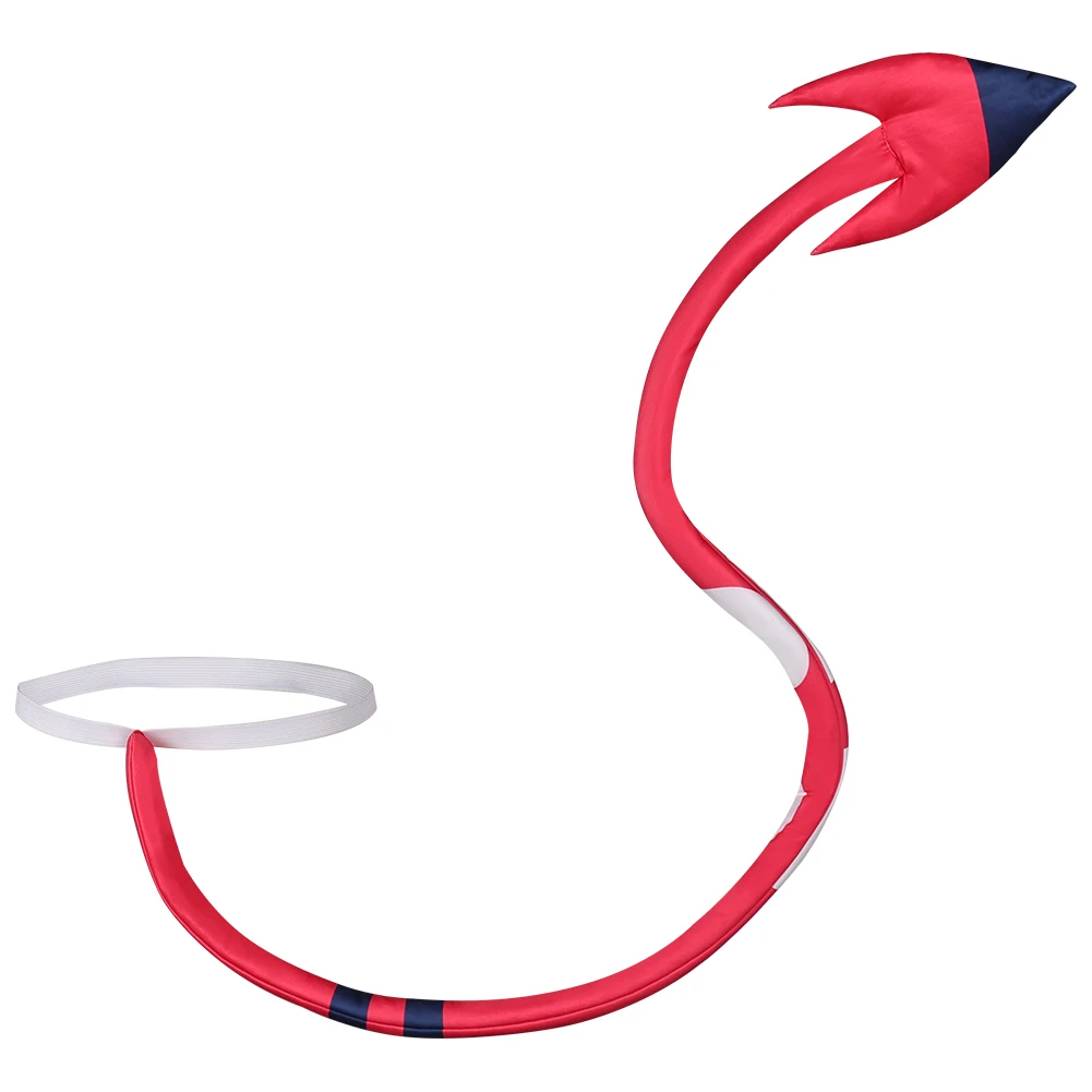 Blitzo Moxxie Millie Tail Мультфильм Helluva Косплей босса косплей костюм аксессуары реквизит