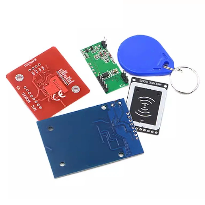 Фото NFC RFID-модуль RC522 MFRC-522 PN532 RDM6300 Комплекты S50 13,56 МГц 125 кГц 6 см с тегами SPI Запись и чтение для arduino uno 2560 №4