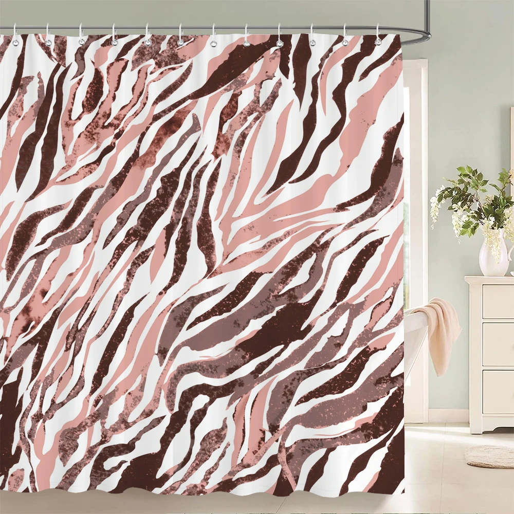 

Водонепроницаемая шторка для душа зебра 180*240 см