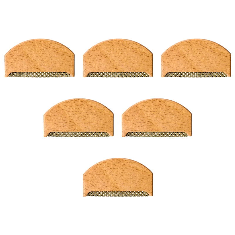 

High Quality Mini Portable manual Lint remover wooden for clothes and Fabric Custom Logo Clothing management