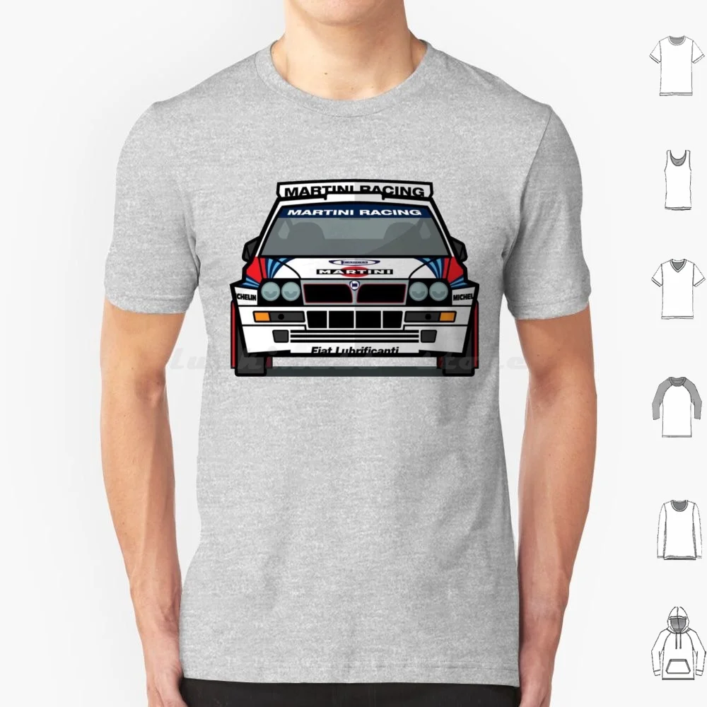 

Футболка Lancia Racing 6xl, хлопковая крутая футболка Lancia, автомобиль Fiat, Турин, Vincenzo Lancia Delta Hf Thema Stratos S4