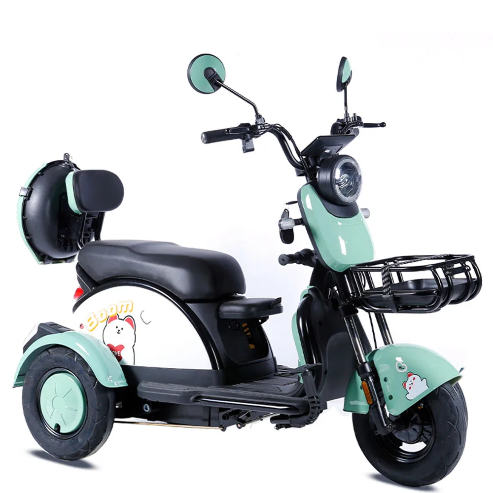 

40V/60V20A Electric Tricycle Lady Electric Vehicle Multicolor Small Household Compact And Convenient
