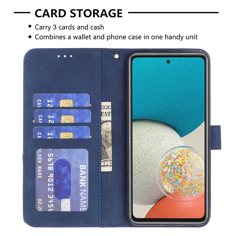Wallet Leather Case For Samsung Galaxy A04s A12 A13 A14 A23 A32 A33 A50 A51 A52 A53 A70 A71 A72 A73 S23 Ultra S22 Plus S21 FE
