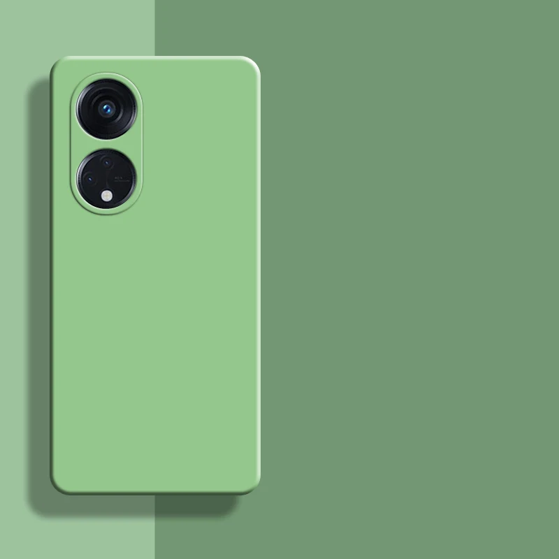 For OPPO Reno8 T 5G Case For Reno8 T 5G Cover 6.7 inch New Liquid Silicone Shockproof Bumper For OPPO Reno8 T 5G Fundas Coque