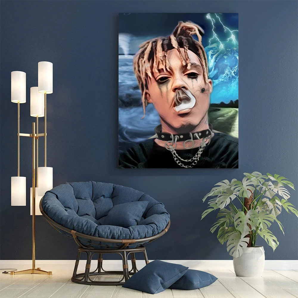 Классические винтажные постеры Juice Wrld винтажный декор для комнаты дома бара кафе