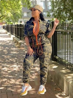 clothing for women plus size streetwear one piece outfit camouflage jumpsuits jumpsuit women jeans wholesale bulk dropshipping