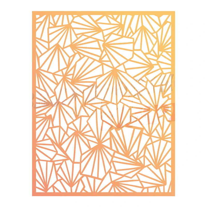 

Новинка 2023, металлические Вырубные штампы, призматический фон, Скрапбукинг для изготовления бумаги, рамка, карточки, товары для рукоделия, без штампов