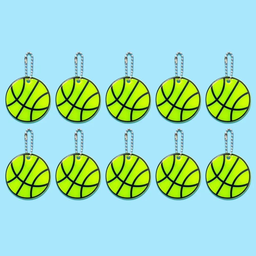 

Светоотражающие брелки-баскетболы (10 шт.)
