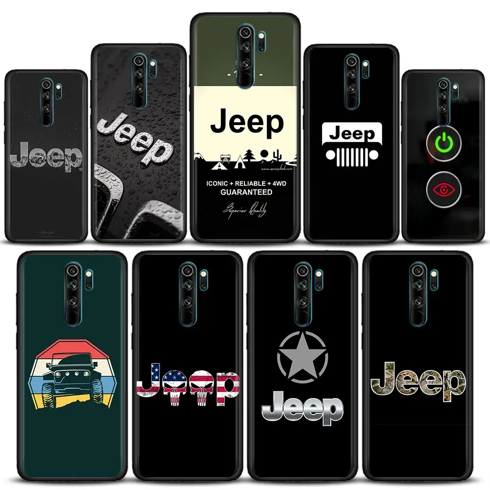 

Funda Case for Redmi K40 K40S K50 6 6A 7 7A 8 8A 9 9A 9C 9T 10 10C PRO PLUS Gaming Case Coque Grand Cherokee Wrangler J-Jeep