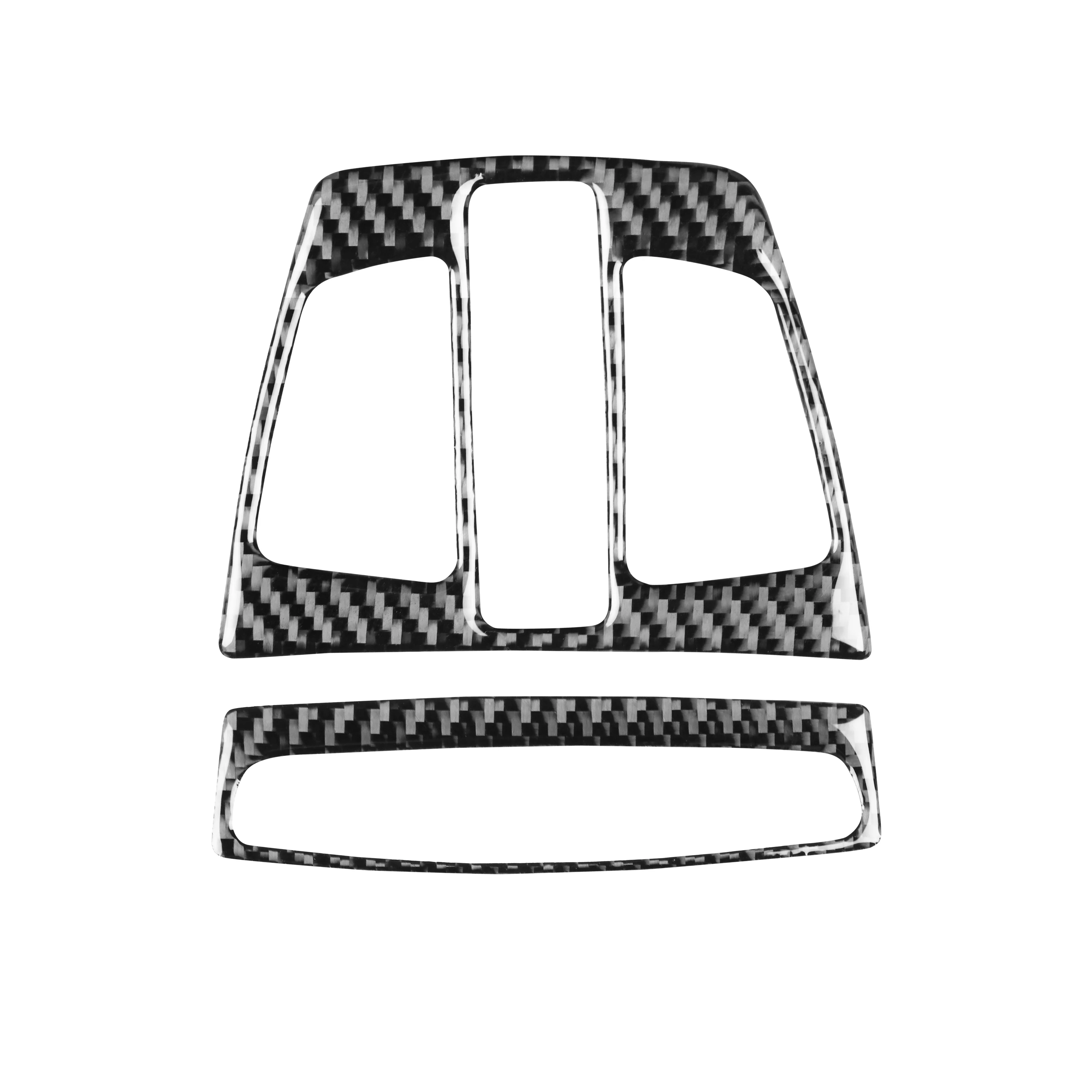 

Для Bmw X5 X6 f15 f16 2014-2017 углеродное волокно освещение для чтения на крыше Декоративная полоса аксессуары для интерьера автомобиля декоративная наклейка