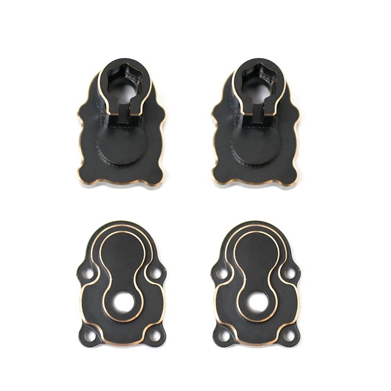 

Для FMS FCX24 латунная Задняя Ступица портала корпус противовес 1/24 RC Гусеничный автомобиль обновления Запчасти Аксессуары