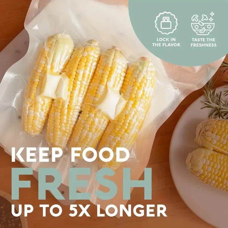Пакеты для вакуумной упаковки продуктов 500 см/рулоны