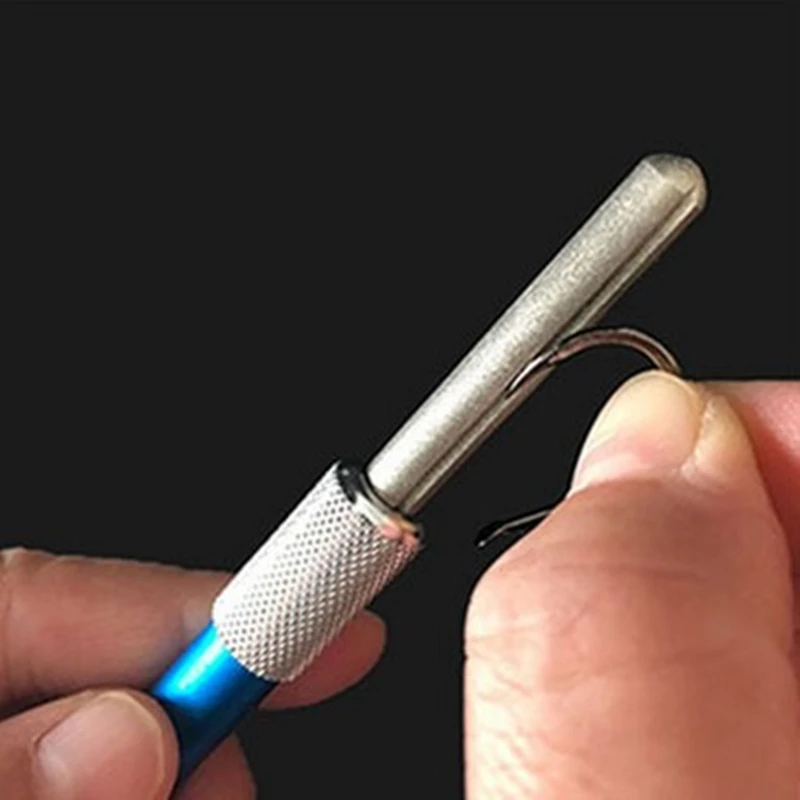 

1/2 головок алмазный шлифовальный камень кухонные ножи Аксессуары уличные инструменты универсальная точилка для ножей в форме ручки