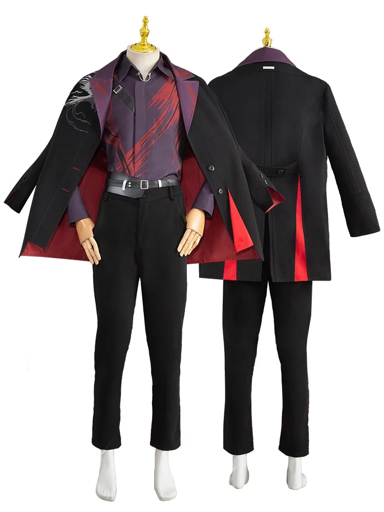 Силус Косплей Костюм Парик Игра Любовь и Глубокий Космический Мужской Relentless