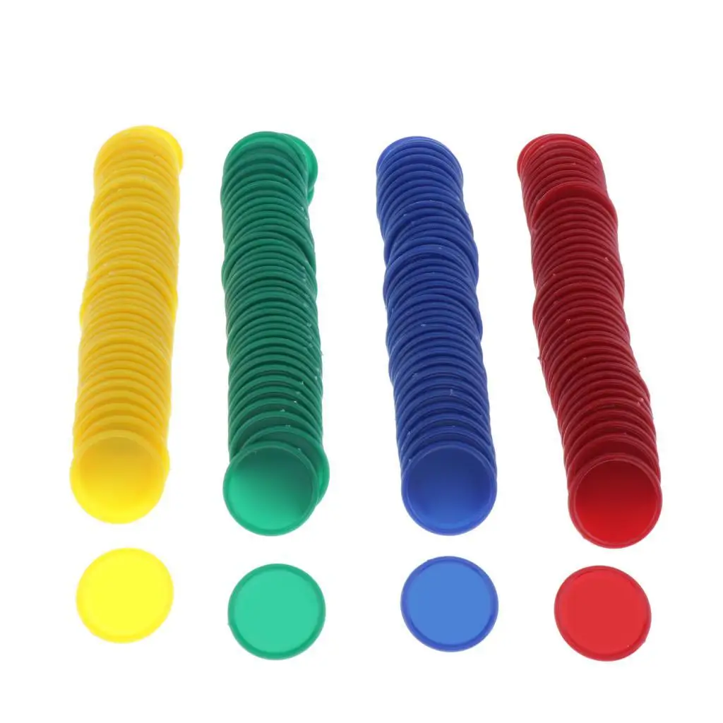 

160 шт./упаковка, пластиковые чипсы, матовые, 36 мм