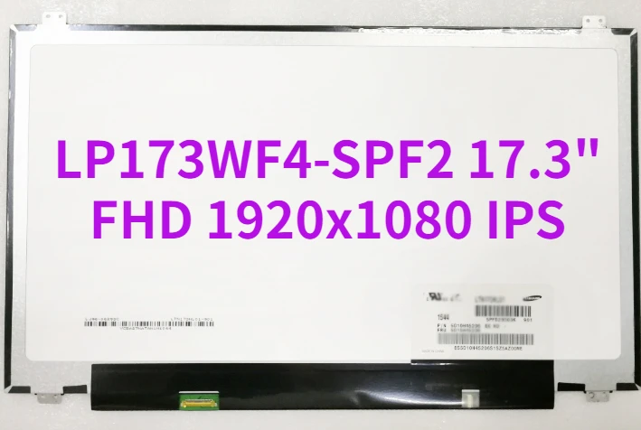 

LP173WF4-SPF2 17.3" LCD LED Screen FHD 1920x1080 IPS Screen 30pins Matte New Replacement